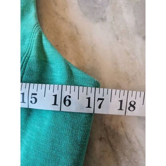 J. Crew Mini Camille Dress Women's Size Medium Green A-Line Sleeveless Cotton - Picture 10 of 10